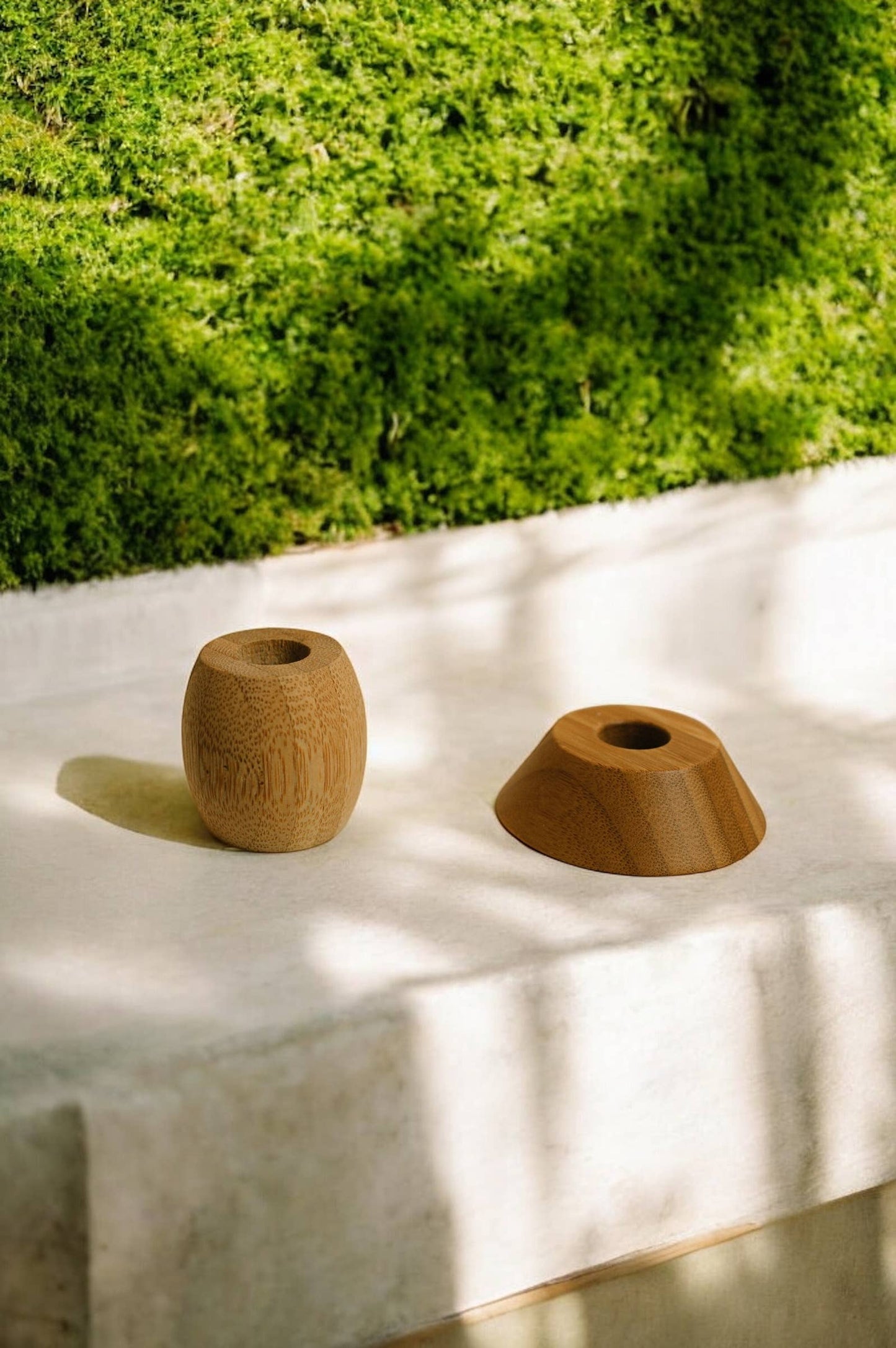 Bamboo Toothbrush Stand