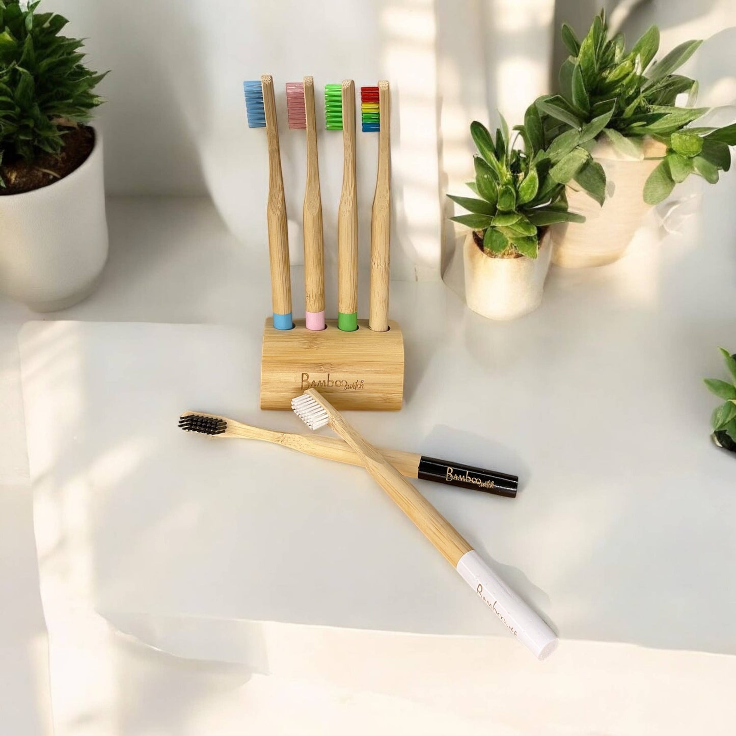 Bamboo Rainbow Toothbrush