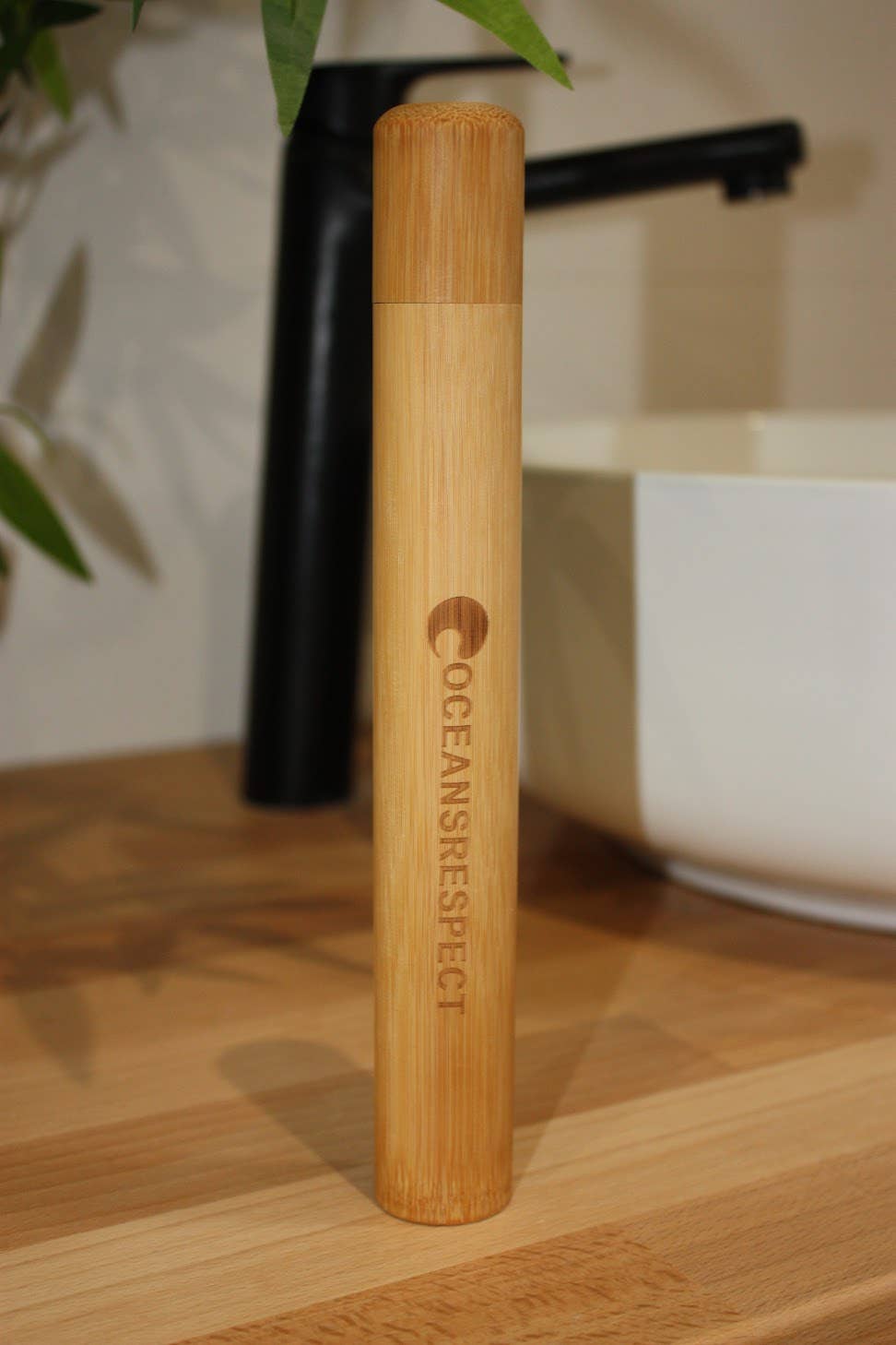 Bamboo T -Brush Travel Case