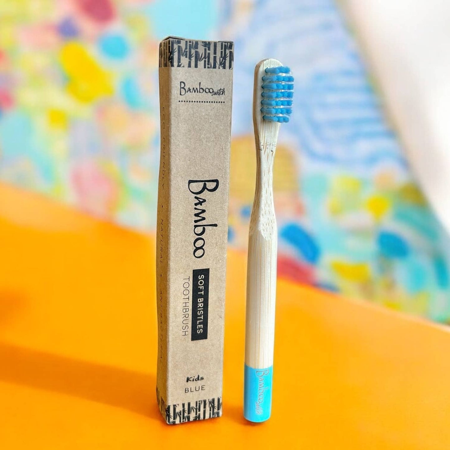 Bamboo Rainbow Kids Toothbrush