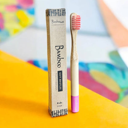 Bamboo Rainbow Kids Toothbrush