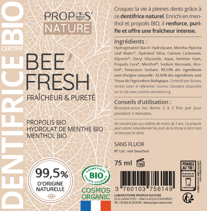 BrightFix Organic Toothpaste